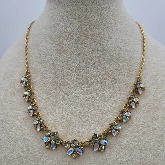 J Crew AB Crystal Cluster Necklace - Picture 9 of 9
